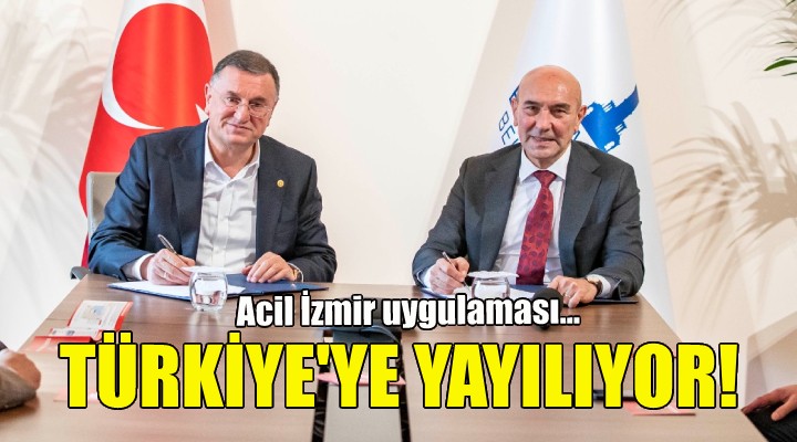 Acil İzmir mobil uygulaması Türkiye'ye yayılıyor!