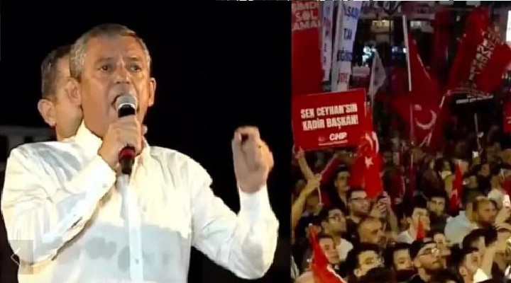 Adana Zeydan Karalar için ayakta!