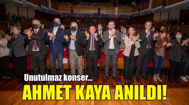 Ahmet Kaya'yı anma konseri!