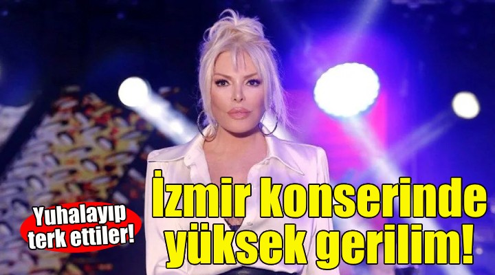 Ajda Pekkan'ın İzmir konserinde yüksek gerilim!