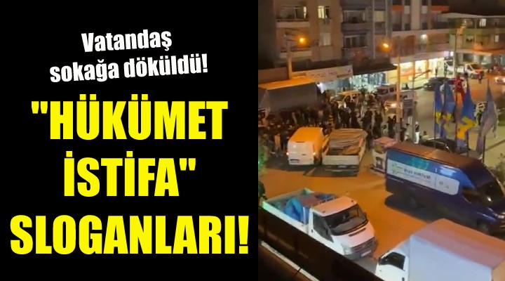 Akaryakıt zamları İzmir'de vatandaşı sokağa döktü!
