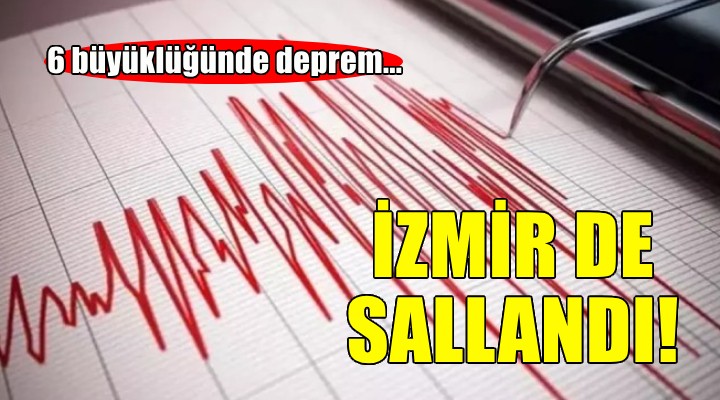 Akdeniz'de 6 büyüklüğünde deprem!
