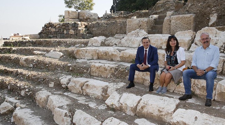 Akdeniz'in yeni antik tiyatrosu Konak'ta doğuyor