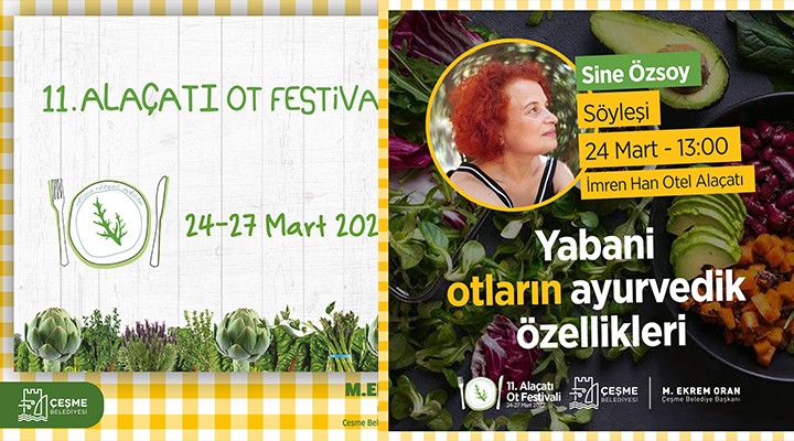 Alaçatı Ot Festivali’nde iklim krizine dikkat çekiliyor