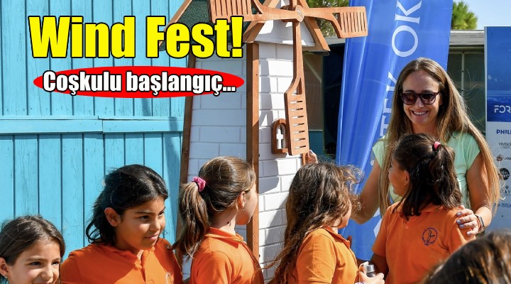 Alaçatı Wind Fest'e coşkulu başlangıç!