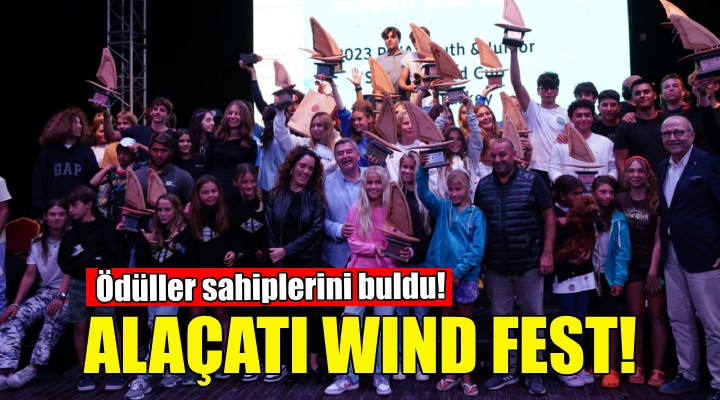 Alaçatı Wind Fest'te ödüller sahiplerini buldu!