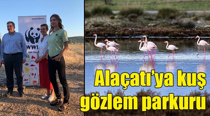 Alaçatı'ya kuş gözlem parkuru