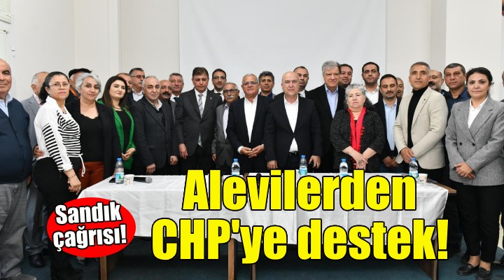 Alevi Bektaşi Federasyonu'ndan CHP'ye destek!