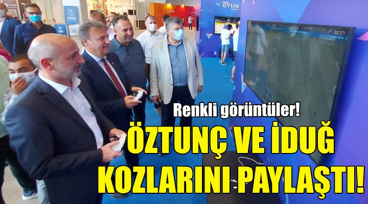 Ali Öztunç ve Mustafa İduğ kozlarını paylaştı!