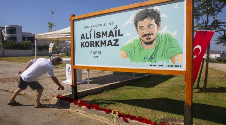 Ali İsmail Korkmaz'ın 12. yılında Güzelbahçe'de anma düzenlendi