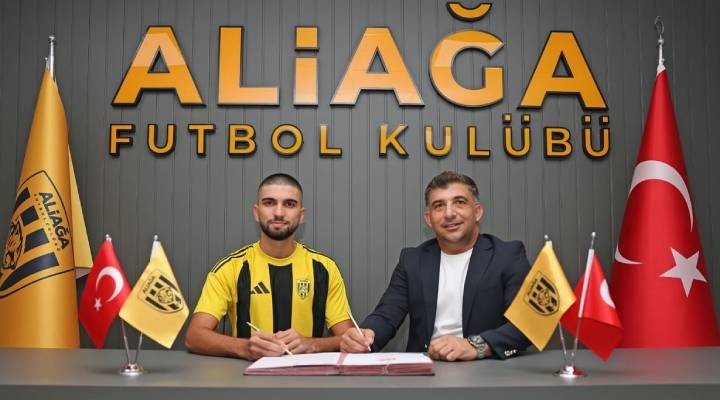 Aliağa FK'da Furkan'dan profesyonel imza