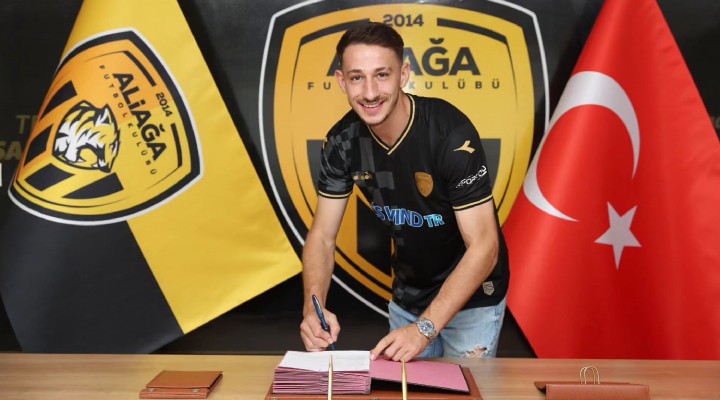 Aliağa FK'da Mehmet Uysal imzayı attı maça çıktı!