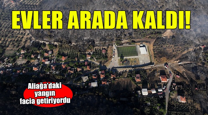Aliağa'daki yangın kontrol altına alındı
