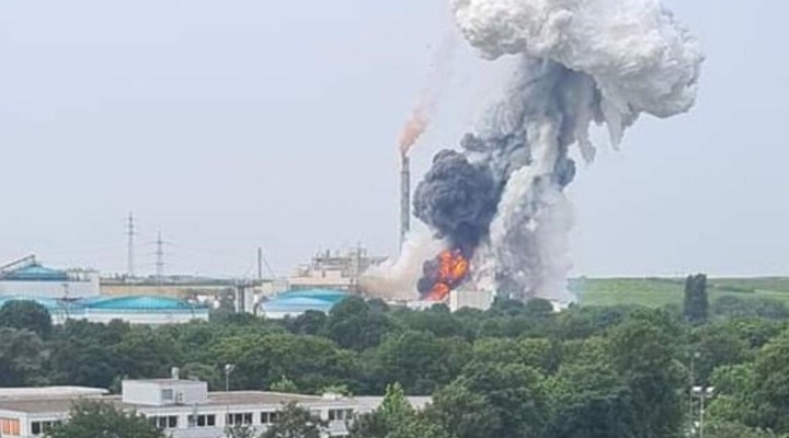Almanya'da büyük patlama!
