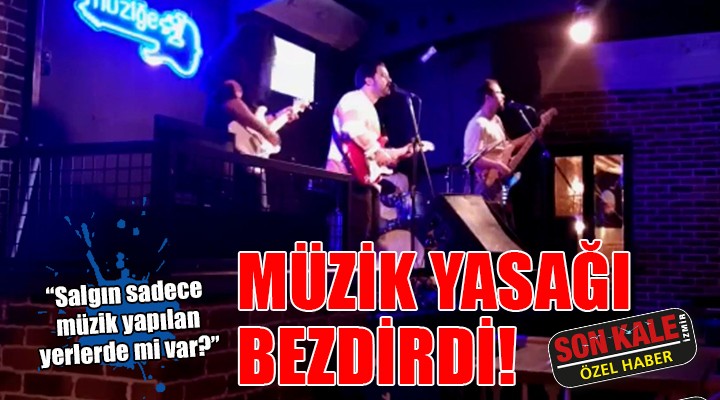 Alsancak'ta 'Müzik yasağı' isyanı!