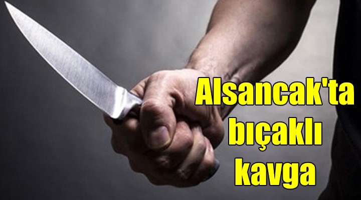 Alsancak'ta bıçaklı kavga!