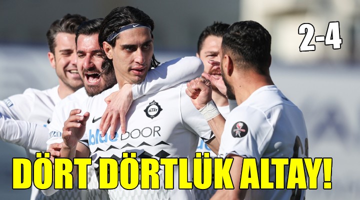Altay, Erzurum'u 4 golle geçti