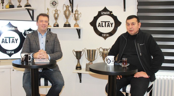 Altay'a eski başkan desteği... 
