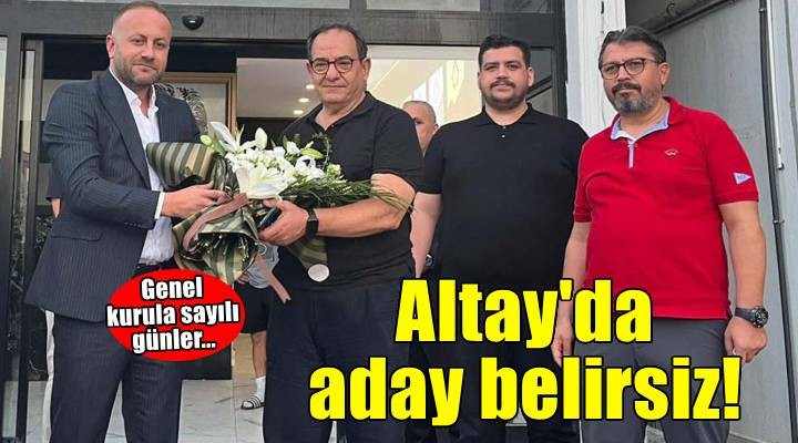 Altay'da başkan adayı belirsiz
