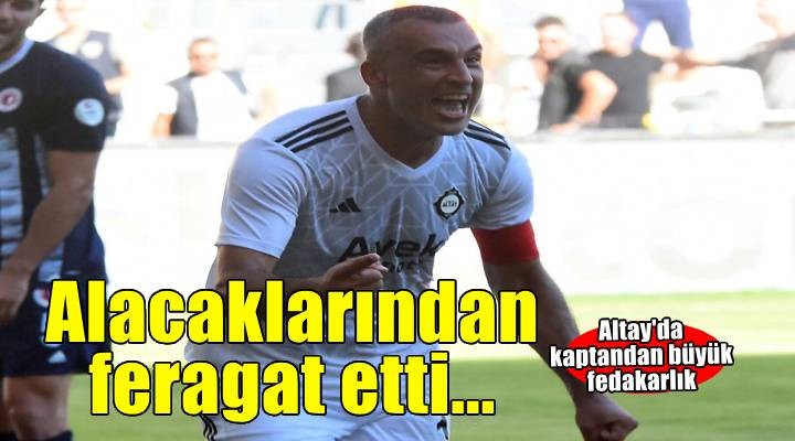 Altay'da kaptandan fedakarlık
