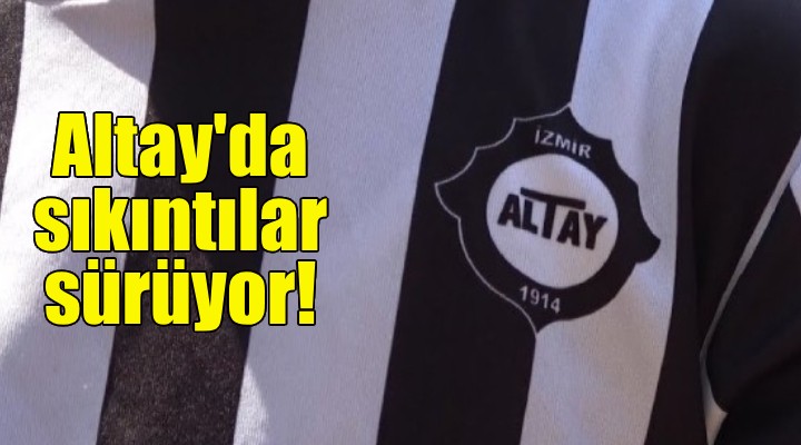 Altay'da sıkıntılar sürüyor!