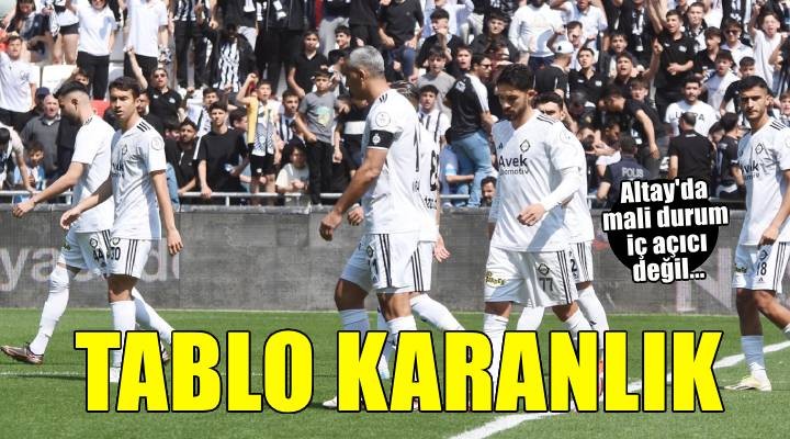 Altay'da tablo karanlık