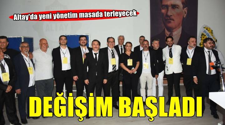Altay'da yeni yönetim masada terleyecek