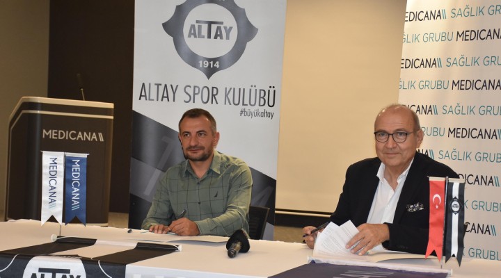 Altay'dan sponsorluk anlaşması!