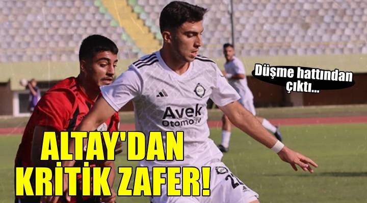 Altay düşme hattından çıktı