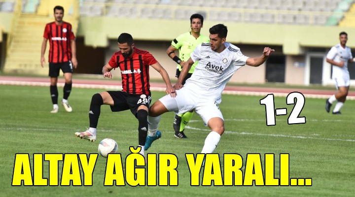 Altay evinde yine mağlup!