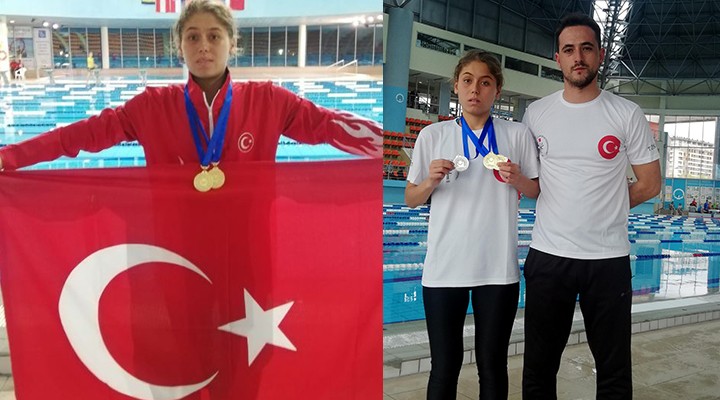 Folkart'a büyük gurur.. Altın kız Şevval Tekin Bosna'dan 3 madalya ile döndü
