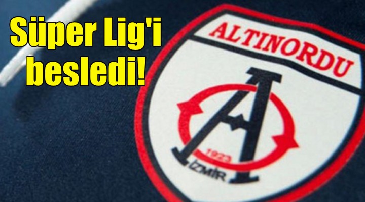 Altınordu Süper Lig'i besledi!