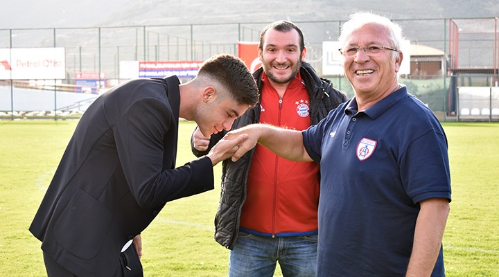 Altınordu'dan Burak İnce'ye veda töreni