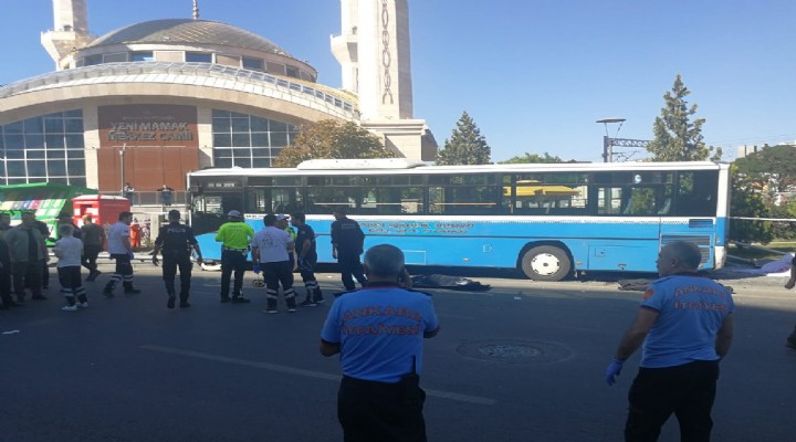 Ankara'da otobüs faciası... Ölü ve yaralılar var