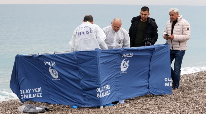 Antalya'da sahile yine ceset vurdu!