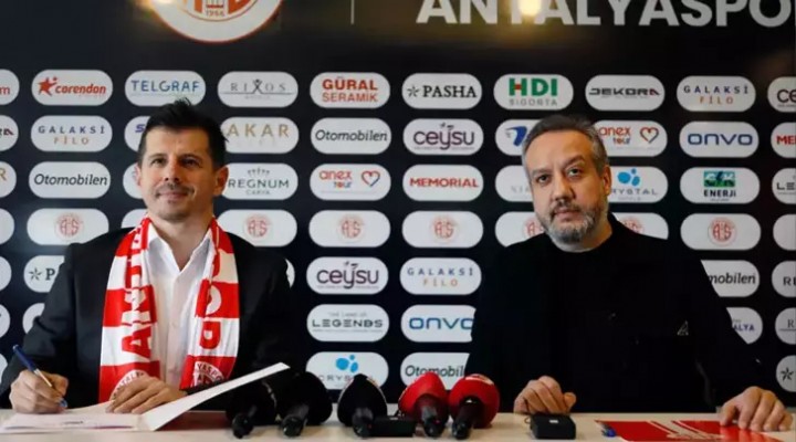 Antalyaspor'da Belözoğlu dönemi başladı