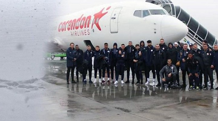 Antalyaspor'un uçağı Sivas'a inemedi!