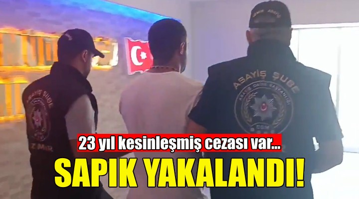 Aranan sapık İzmir'de yakalandı!