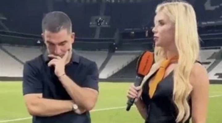 Arda Turan Ukraynalı spikeri bu kez şaşırttı