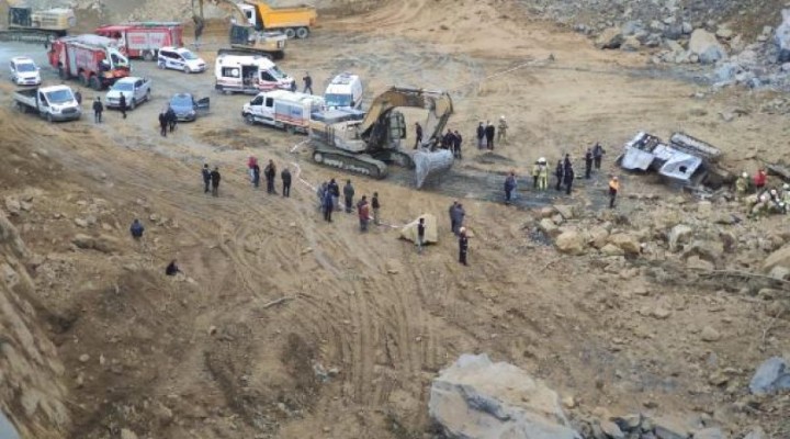 Arnavutköy'de taş ocağında göçük: 2 işçi hayatını kaybetti