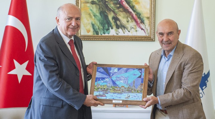 Arnavutluk Büyükelçisi Kastriot Robo, Soyer'i ziyaret etti