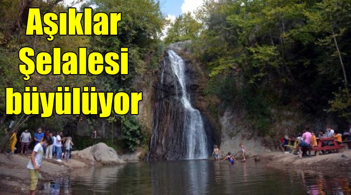 Aşıklar Şelalesi büyülüyor!