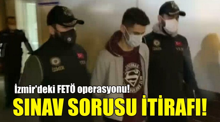 Askeri lise sınavı itirafı!