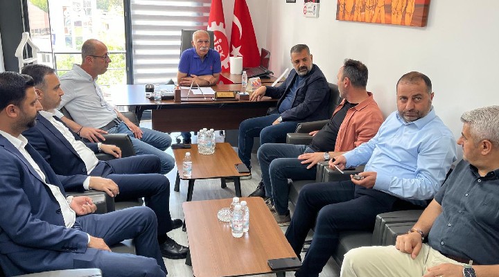 Aslanoğlu'dan DİSK'e ikinci ziyaret...