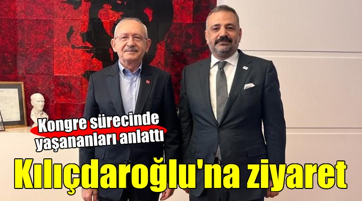 Aslanoğlu'dan Kılıçdaroğlu'na ziyaret...