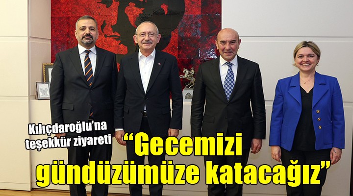 Aslanoğlu'ndan Kılıçdaroğlu'na teşekkür ziyareti