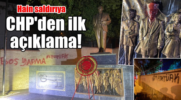 Atatürk'e alçakça saldırıya CHP'den ilk tepki: KALBİMİZDEKİ YERİ SİLİNMEZ!