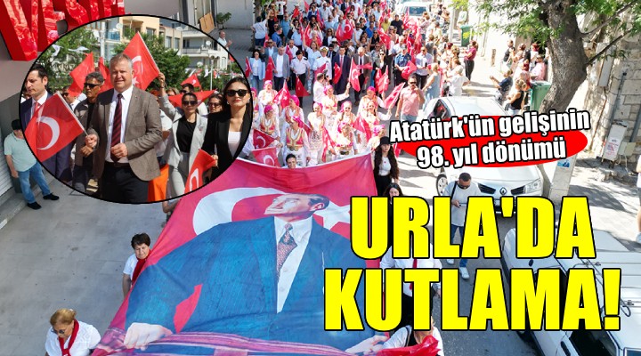 Atatürk'ün Urla'ya gelişinin 98. yılı kutlandı...