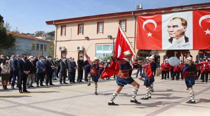 Atatürk'ün Bergama'ya gelişinin 87.'nci yıl dönümü kutlandı