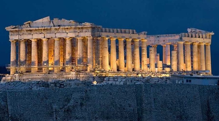 Atina Akropol'den 'Her Şey Çok Güzel Olacak'